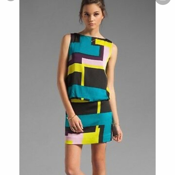 Milly | Dresses | Milly Silk Blouson 